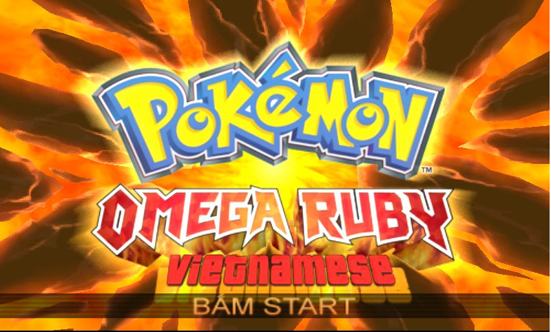 Pokemon Omega Ruby Việt Hóa (3DS - Demo) - vnGAME