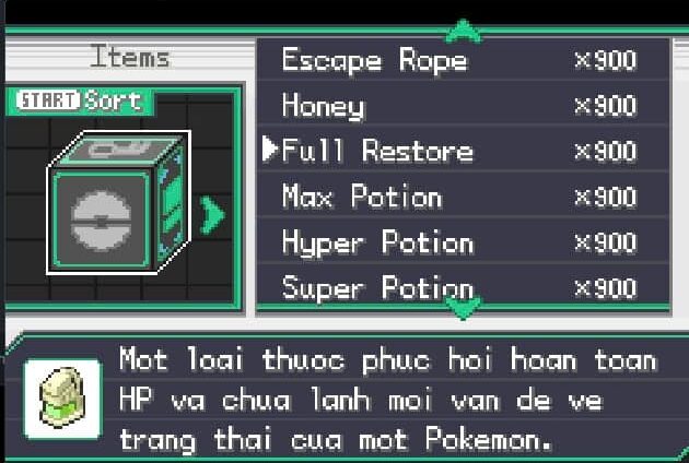 Pokemon Unbound Việt Hóa