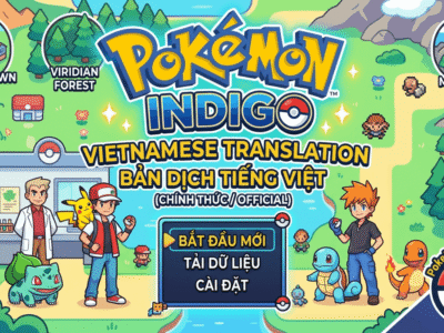 Pokémon Indigo Việt Hóa