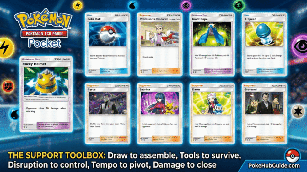 Top Lá Bài Hỗ Trợ Mà Mọi Deck Darkrai ex Đều Cần Trong Pokémon TCG Pocket (Meta B3 2026)