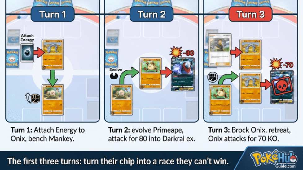 Cách Khắc Chế Áp Lực Đầu Game của Darkrai ex trong Pokémon TCG Pocket (Meta B3 2026)
