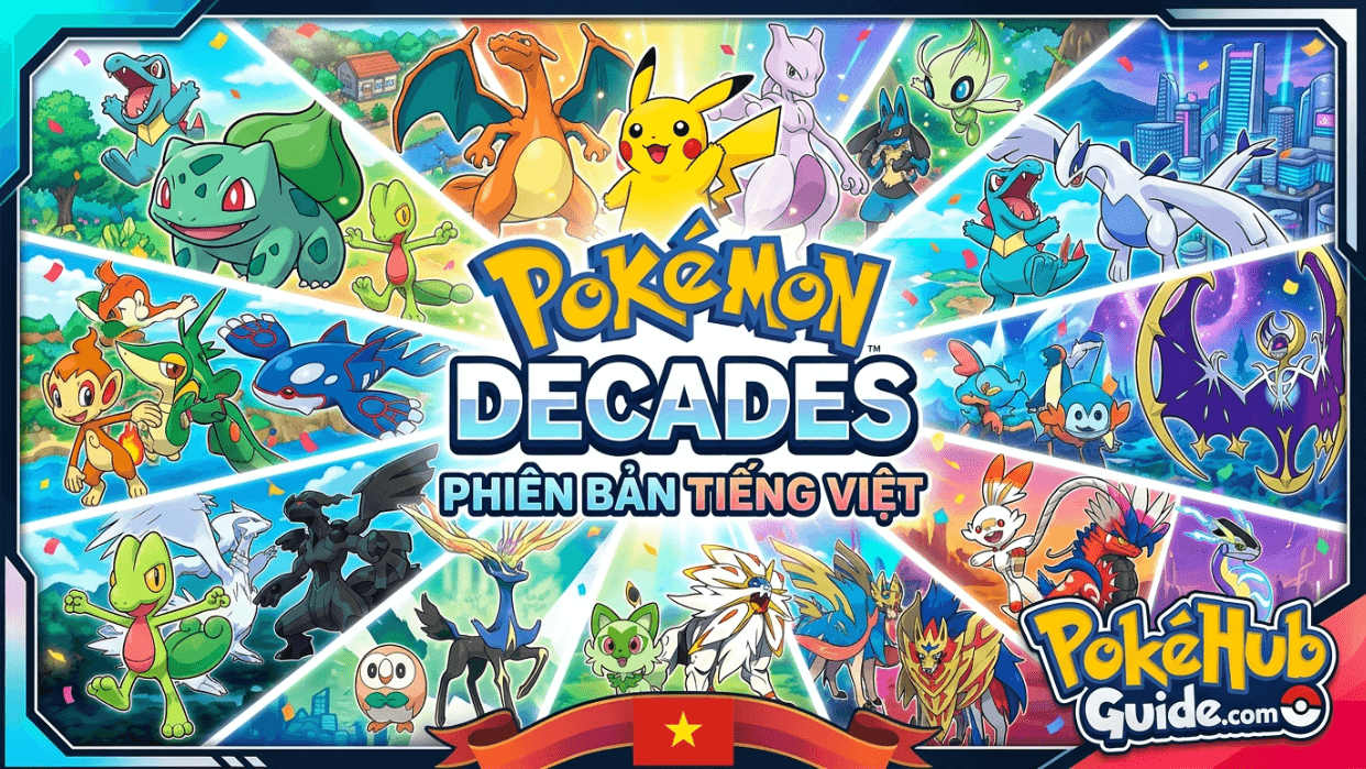 Pokemon Decades Việt Hóa