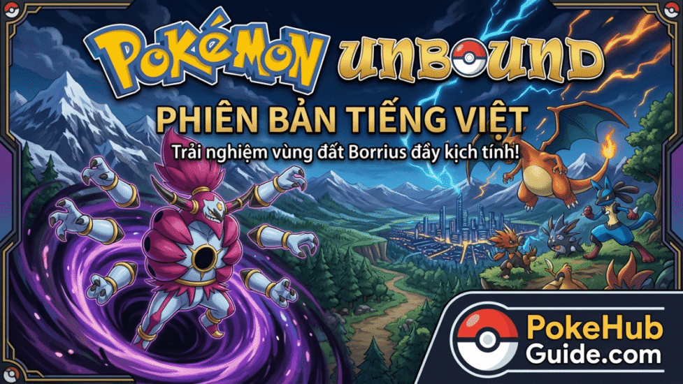 Pokemon Unbound Việt Hóa