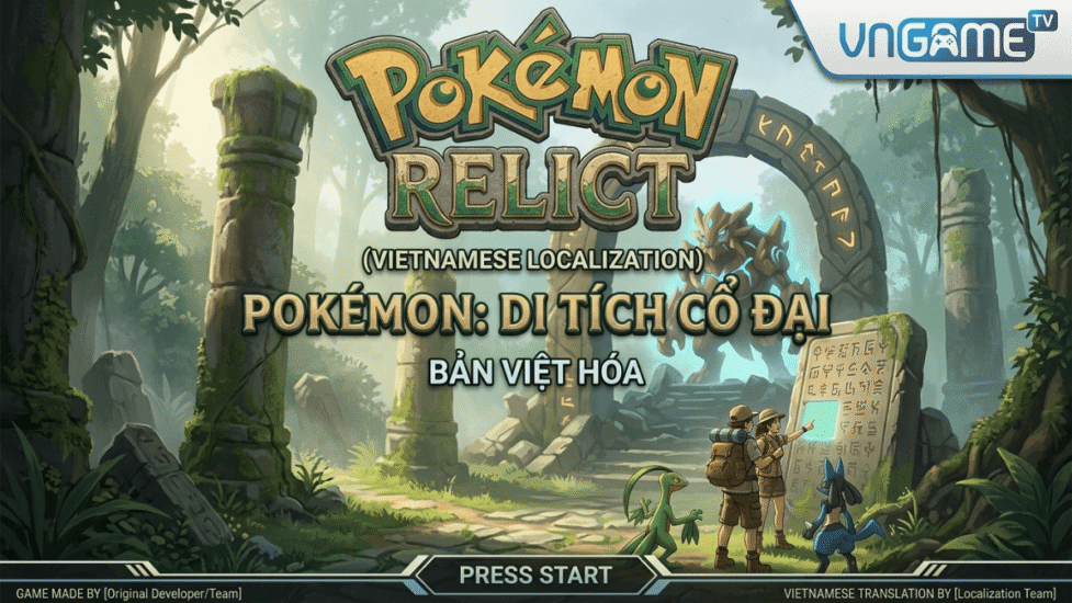 Pokemon Relict Việt Hoá