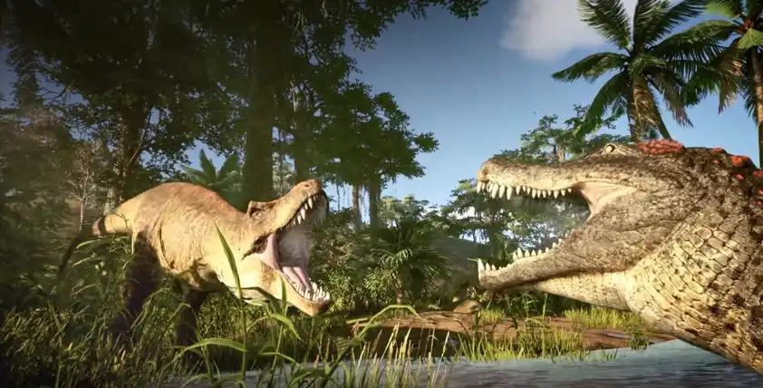 Hướng dẫn chơi Deinosuchus trong The Isle: Cách chơi, điều khiển, chế độ ăn, chiến đấu, mẹo