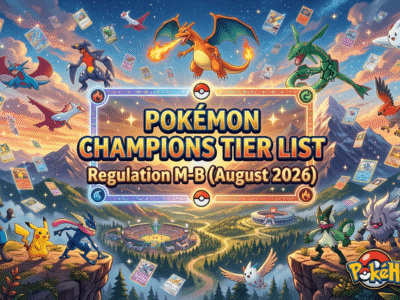Bảng xếp hạng Pokémon Champion — Quy định MB (Tháng 8 năm 2026)