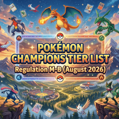 Bảng xếp hạng Pokémon Champion — Quy định MB (Tháng 8 năm 2026)