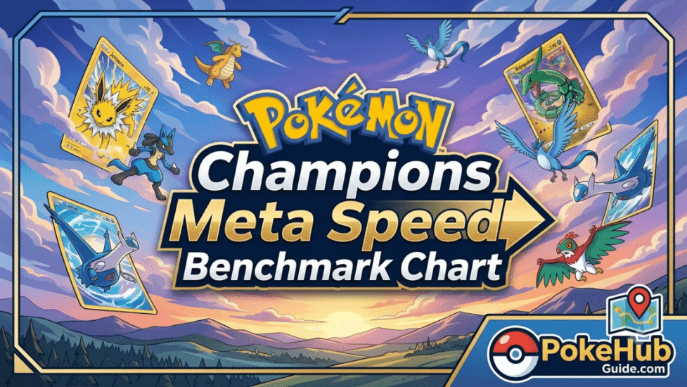Bảng xếp hạng tốc độ meta của Pokémon Champions