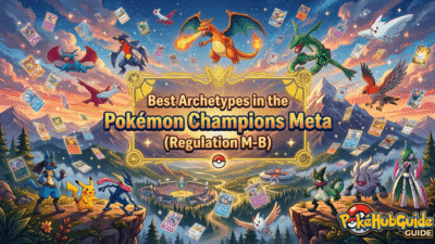 Các kiểu nhân vật mạnh nhất trong meta của giải đấu Pokémon Champions (Regulation MB)