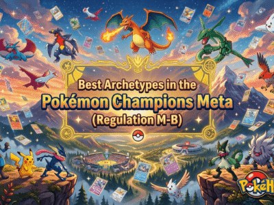 Các kiểu nhân vật mạnh nhất trong meta của giải đấu Pokémon Champions (Regulation MB)