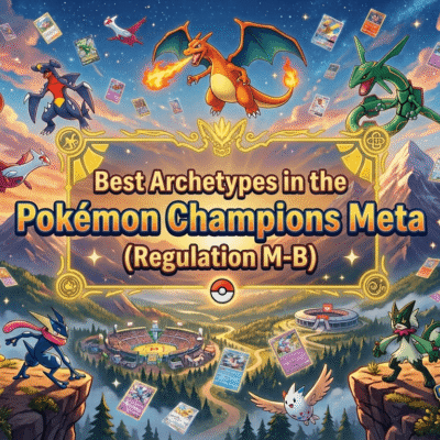 Các kiểu nhân vật mạnh nhất trong meta của giải đấu Pokémon Champions (Regulation MB)