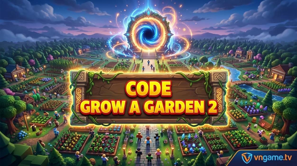 Code Grow a Garden 2 mới nhất [cập nhật liên tục]