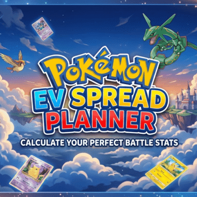 Công cụ lập kế hoạch phân bổ điểm EV cho Pokémon