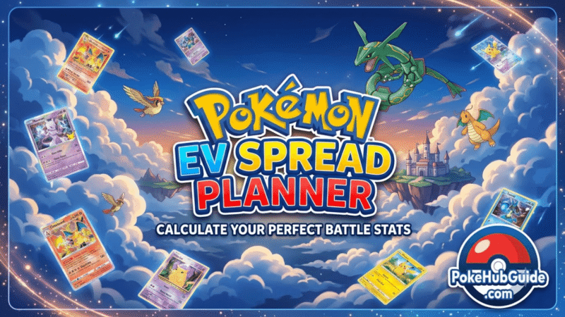Công cụ lập kế hoạch phân bổ điểm EV cho Pokémon