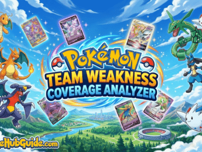 Công cụ phân tích điểm yếu của đội Pokémon