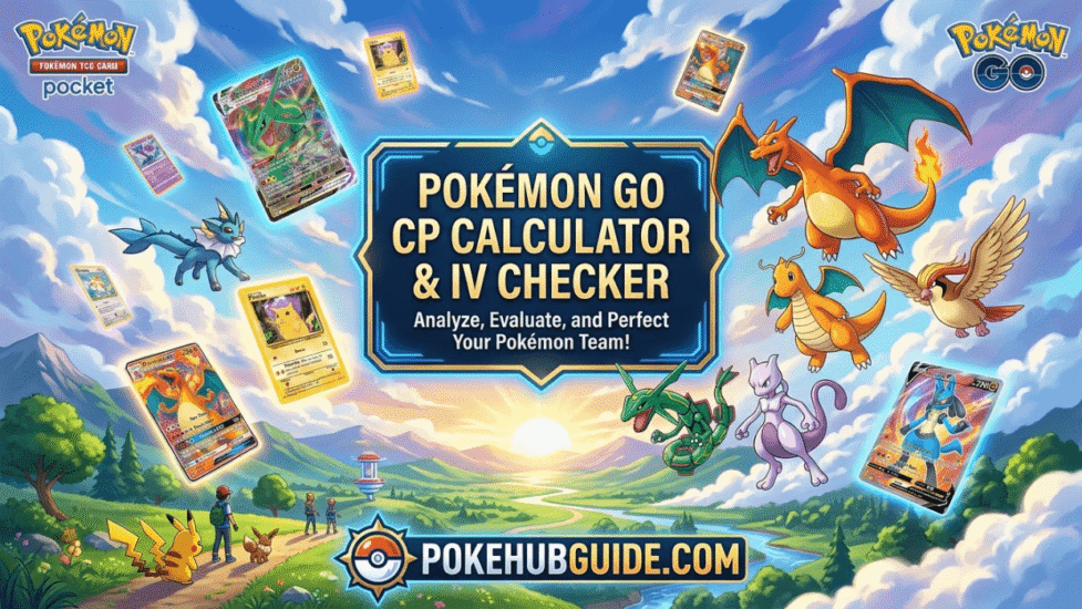 Công cụ tính CP và kiểm tra IV trong Pokémon GO
