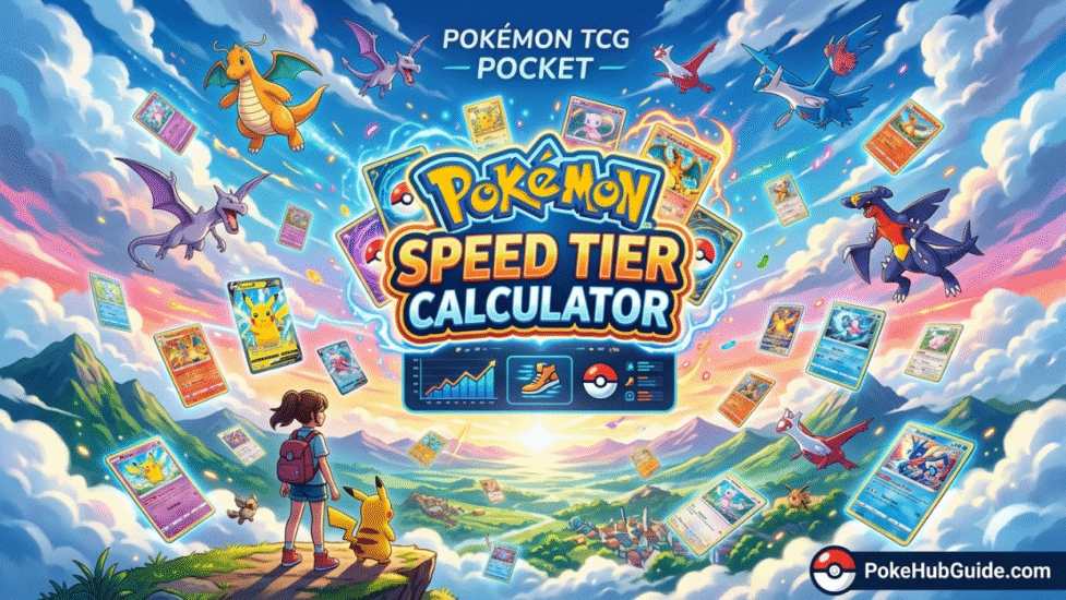 Công cụ tính toán cấp độ tốc độ Pokémon