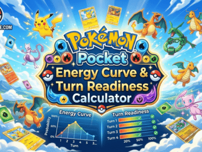 Công cụ tính toán đường năng lượng và khả năng sẵn sàng lượt chơi trong Pokémon TCG Pocket Energy