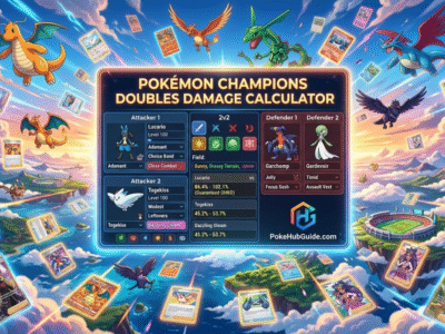 Công cụ tính toán sát thương trong chế độ đôi của Pokémon Champions