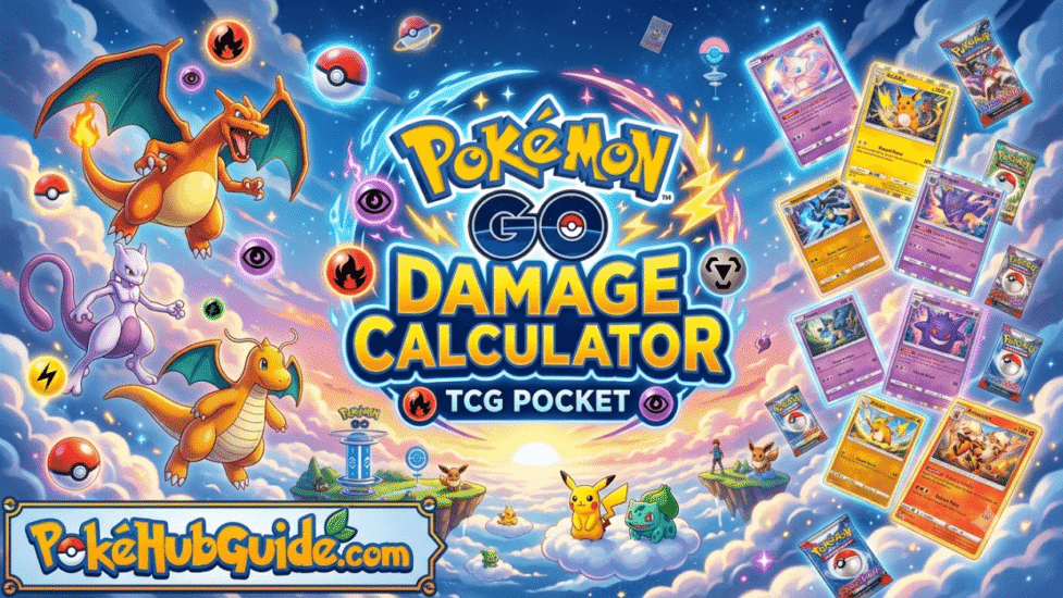 Công cụ tính toán sát thương trong Pokémon GO