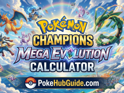 Công cụ tính toán tiến hóa Mega của các nhà vô địch Pokémon