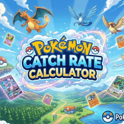 Công cụ tính toán tỷ lệ bắt Pokémon