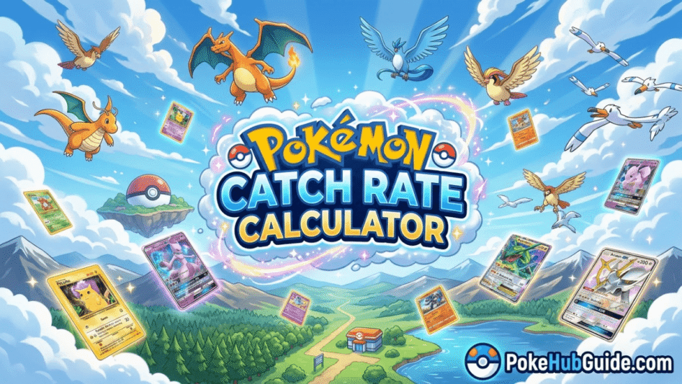 Công cụ tính toán tỷ lệ bắt Pokémon