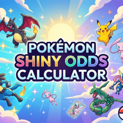 Công cụ tính toán tỷ lệ xuất hiện Pokémon Shiny