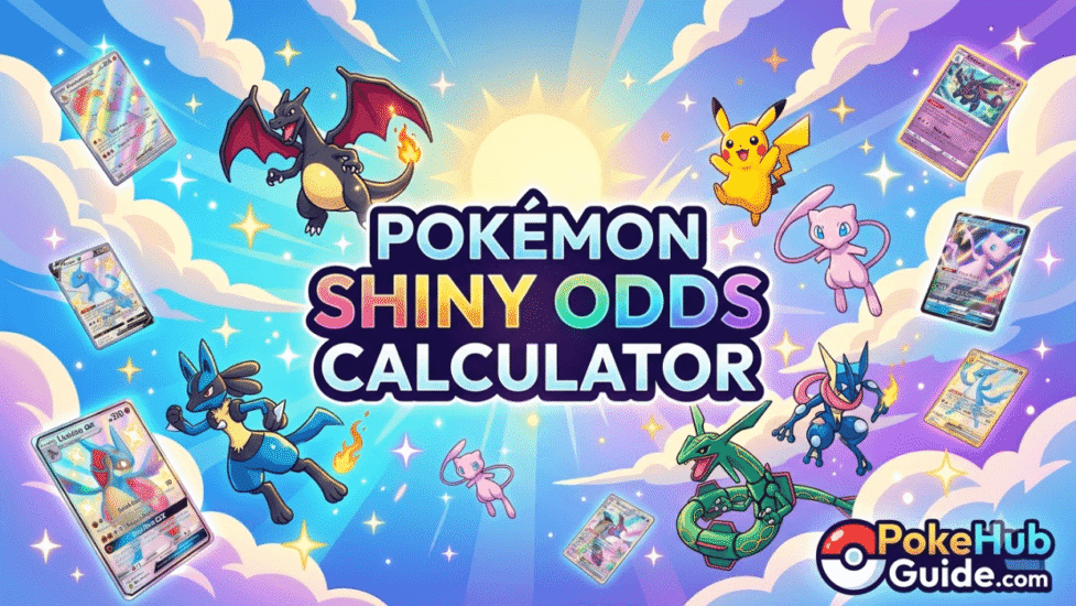Công cụ tính toán tỷ lệ xuất hiện Pokémon Shiny