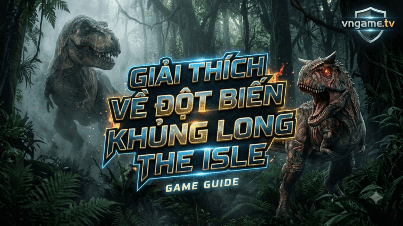 Giải thích về đột biến khủng long The Isle