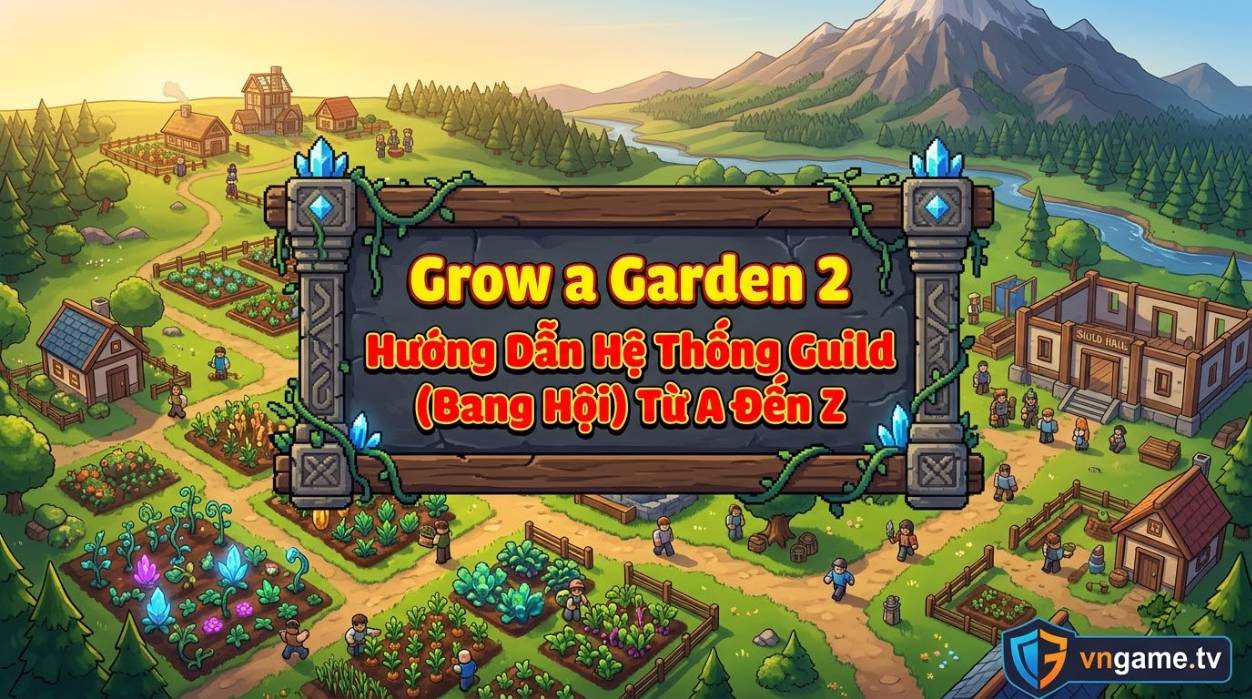 Grow a Garden 2: Hướng Dẫn Hệ Thống Guild (Bang Hội) Từ A Đến Z