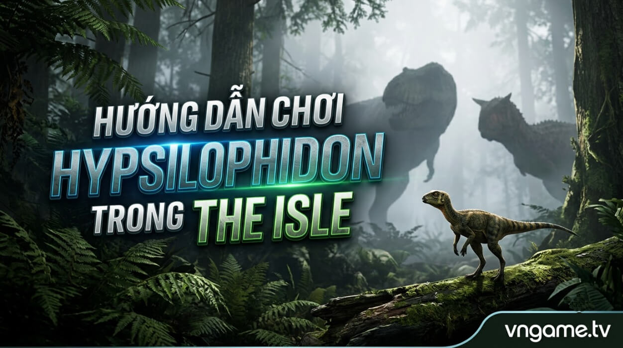 Hướng Dẫn Chơi Hypsilophodon Trong The Isle: Cách Chơi, Điều Khiển, Chế Độ Ăn, Chiến Đấu