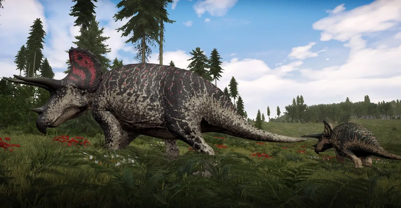 Hướng Dẫn Chơi Triceratops Trong The Isle: Cách Chơi, Điều Khiển, Chế Độ Ăn, Chiến Đấu