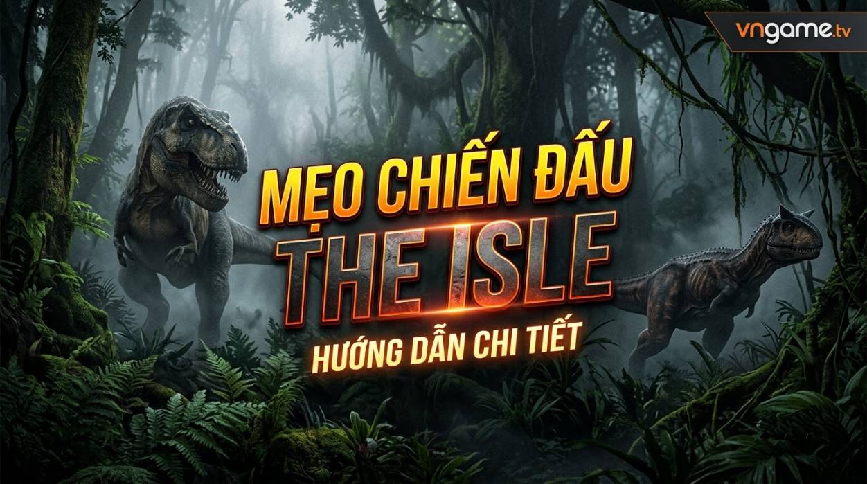 Mẹo Chiến Đấu The Isle: Điểm Mù & Bán Kính Quay Đầu — Vũ Khí Bị Đánh Giá Thấp Nhất