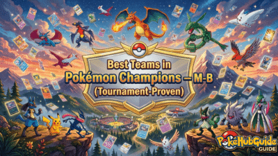 Những đội hình mạnh nhất trong giải Pokémon Champions — Thể thức MB tiêu chuẩn (Đã được chứng minh qua các giải đấu)