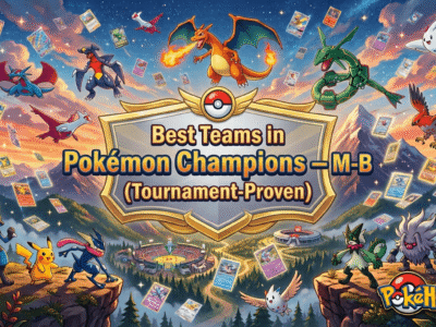 Những đội hình mạnh nhất trong giải Pokémon Champions — Thể thức MB tiêu chuẩn (Đã được chứng minh qua các giải đấu)