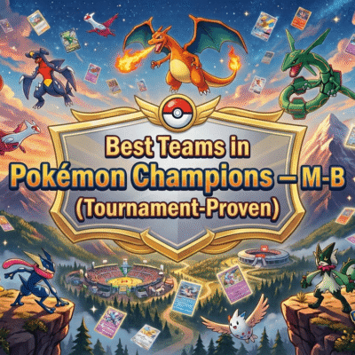 Những đội hình mạnh nhất trong giải Pokémon Champions — Thể thức MB tiêu chuẩn (Đã được chứng minh qua các giải đấu)