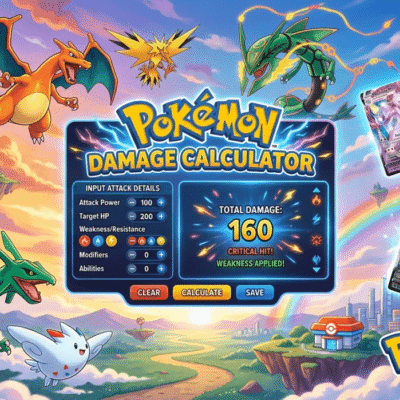 Công cụ tính toán sát thương Pokémon