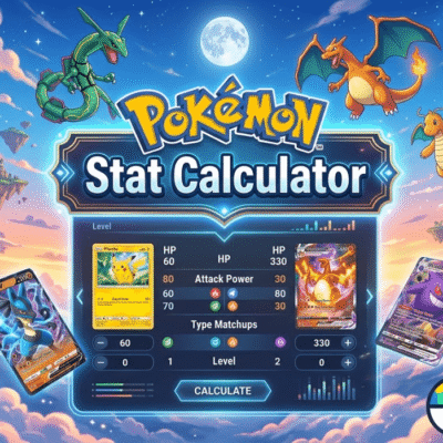 Công cụ tính toán chỉ số Pokémon