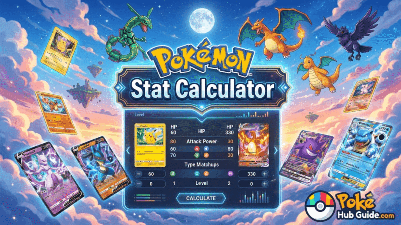 Công cụ tính toán chỉ số Pokémon