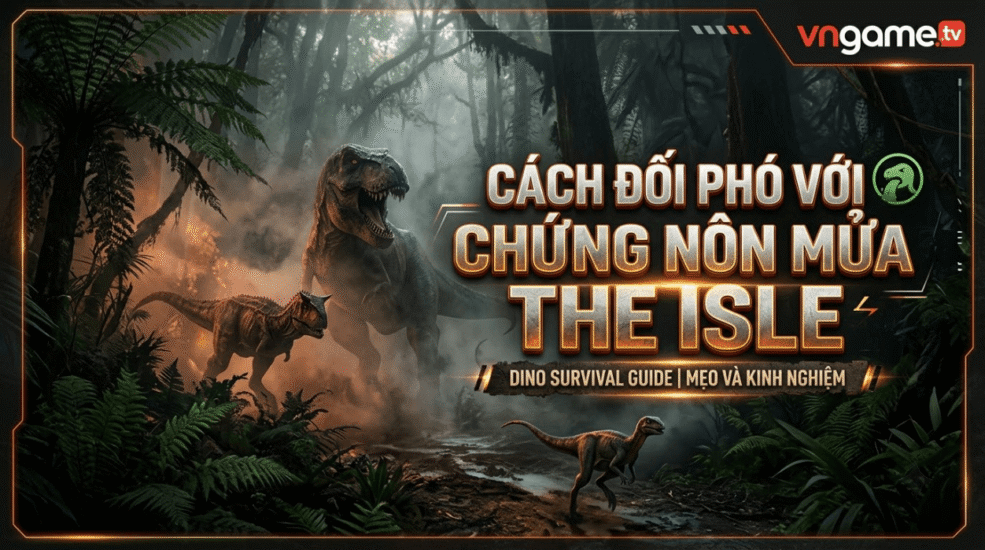 Cách đối phó với chứng nôn mửa The Isle