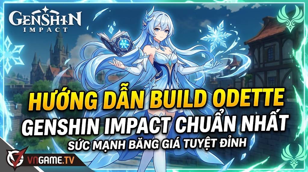 Build Odette Tốt Nhất Trong Genshin Impact: Vũ Khí, Thánh Di Vật Và Đội Hình