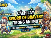 Cách lấy Sword of Bravery trong Aniimo: Tiến hóa Helmut thành Pawney