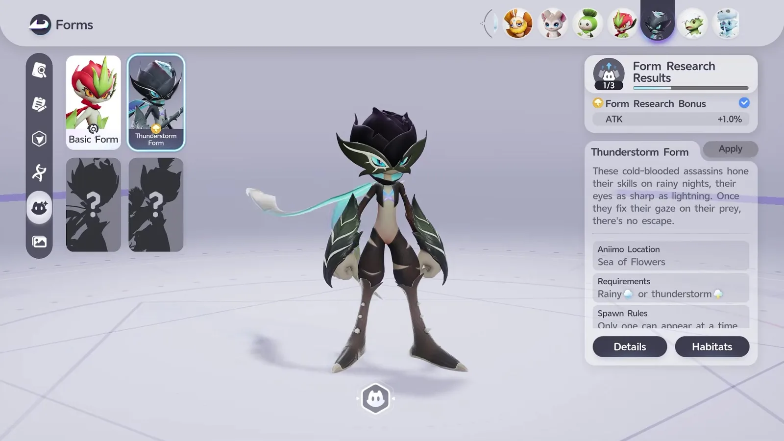 Cách nhận Thunderstorm Thornblade trong Aniimo