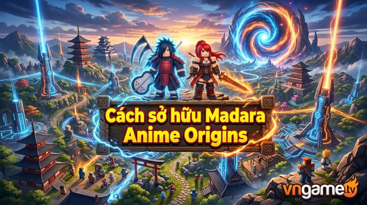 Cách sở hữu Madara trong Anime Origins
