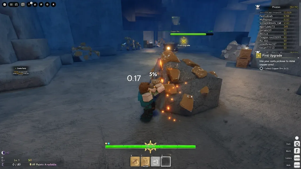 Grand Blue Roblox: Hướng Dẫn Lấy Trái Ác Quỷ (Cursed Fruit) Đầu Tiên Nhanh Nhất