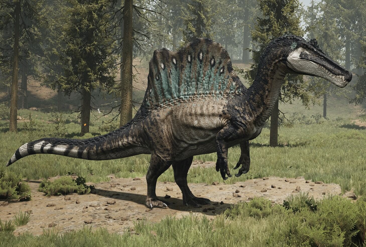 Hướng Dẫn Chơi Spinosaurus Trong Path of Titans: Cách Chơi, Điều Khiển, Chế Độ Ăn, Chiến Đấu
