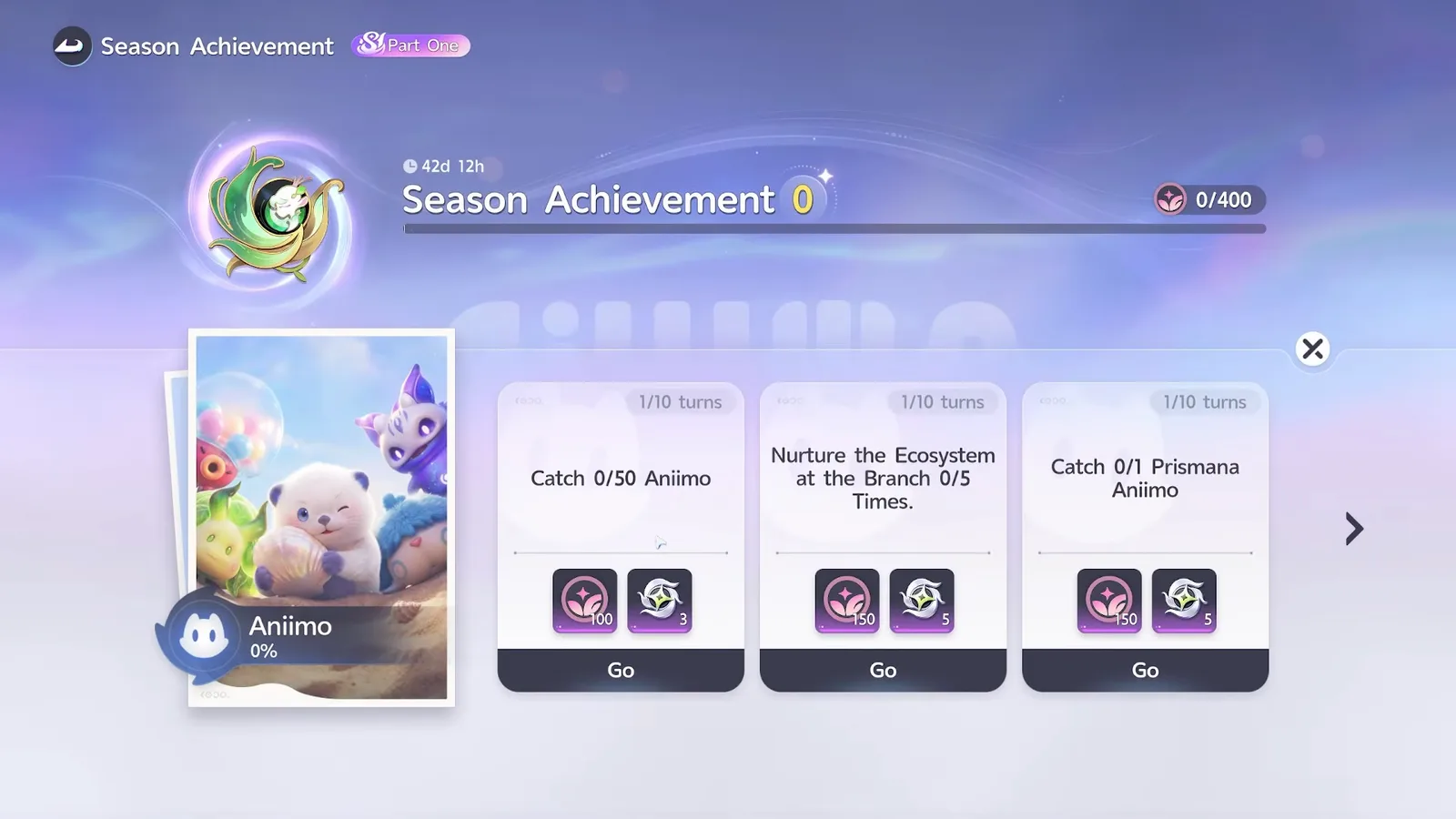 Hướng Dẫn Sự Kiện Season 1 Trong Aniimo: Mọi Menu, Phần Thưởng Và Mốc Thời Gian