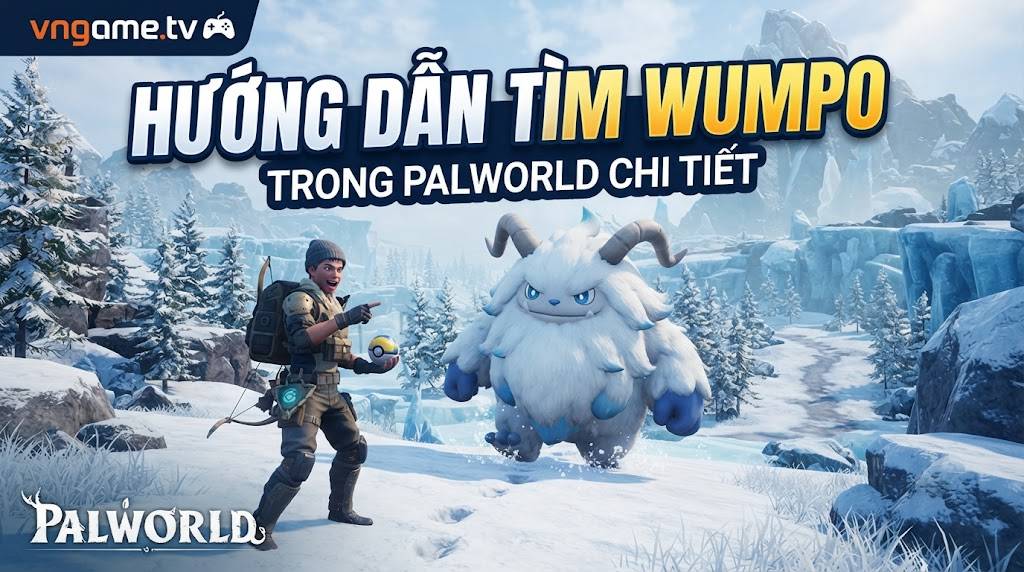 Hướng Dẫn Tìm Wumpo Trong Palworld: Vị Trí, Lai Tạo Và Build Tốt Nhất