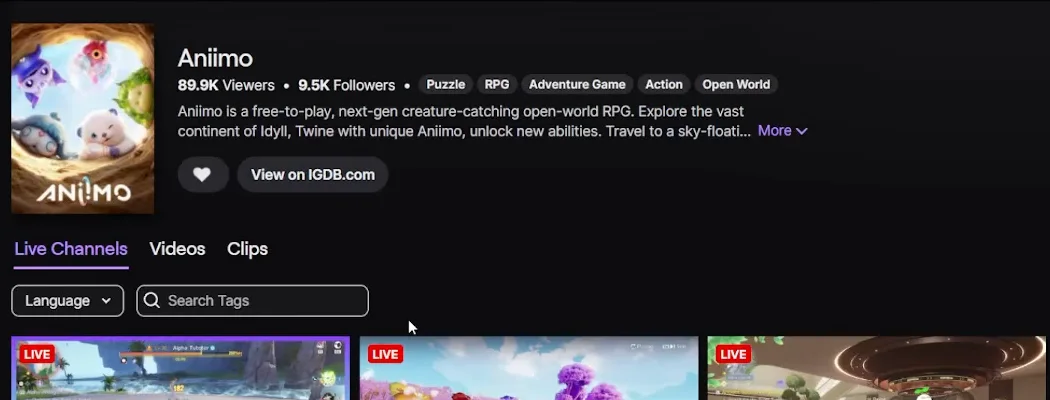Hướng dẫn Twitch Drops trong Aniimo: Toàn bộ phần thưởng và cách nhận